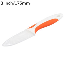Load image into Gallery viewer, Hoomall 3/4/5 Inch White  Colorful Handle Ceramic Paring Kitchen Knives Cooking Tool Ceramic Knife High Quality