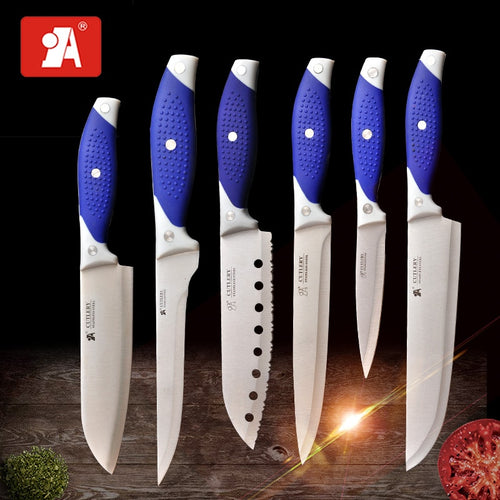 A BRAND Kitchen Knives Chef Slicing Santuko Paring Utility Knife 8 6 5 3.5 Inch High Carbon Stainless Steel Kitchen Cooking Tool
